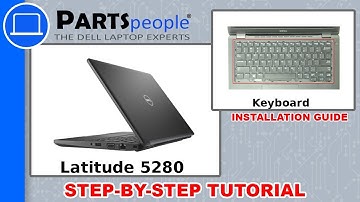 Dell Latitude 5280 (P27S001) Keyboard How-To Video Tutorial