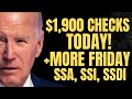 $1900 Social Security Payments DEPOSITED TODAY + More THIS WEEK! | Social Security, SSI, SSDI