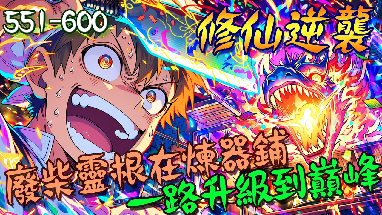 爽文小說【551-600】修仙逆襲：廢柴靈根在煉器鋪崛起，一路煉器升級到巔峰  #爽文 #小說 #有聲書 #一口氣看完