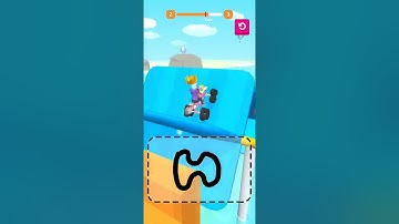 Scribble Rider Gameplay Walkthrough | Zone 1 (Levels 1-10) | Game by Voodoo.  | (Android Gameplay).