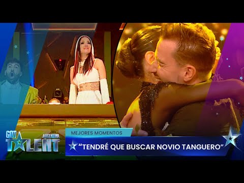La Joaqui se prendió fuego con una pareja de tango y hubo botón dorado - Got Talent Argentina 2023