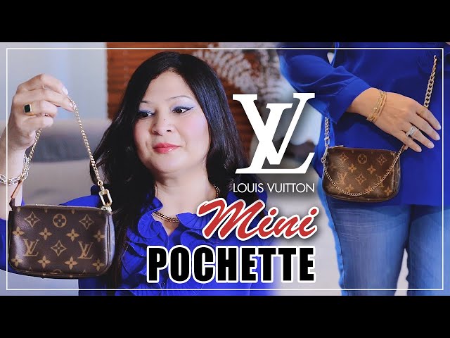 What fits inside the Louis Vuitton Pochette Accessoires NM. Affiliate link.  #louisvuittonpochetteaccessoiresnm