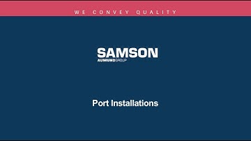 SAMSON Materials Handling – Mobile Loading and Unloading Equipment for Ports & Terminals