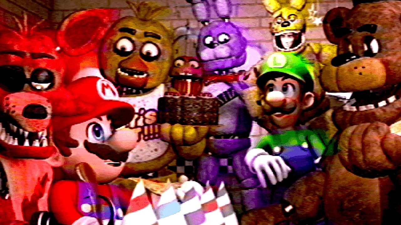 THE HAPPY ENDING!! Mario In Animatronic Horror[Full Game] - YouTube