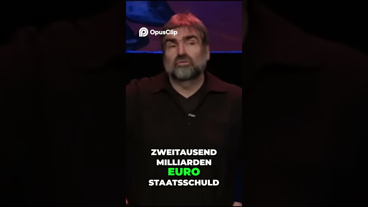 Volker Pispers: Deutsches Vermögen! 5 Billionen Schulden erklärt!