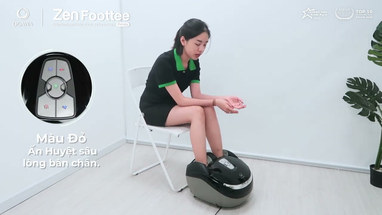 HDSD - Hướng dẫn sử dụng máy massage chân Zen Footee