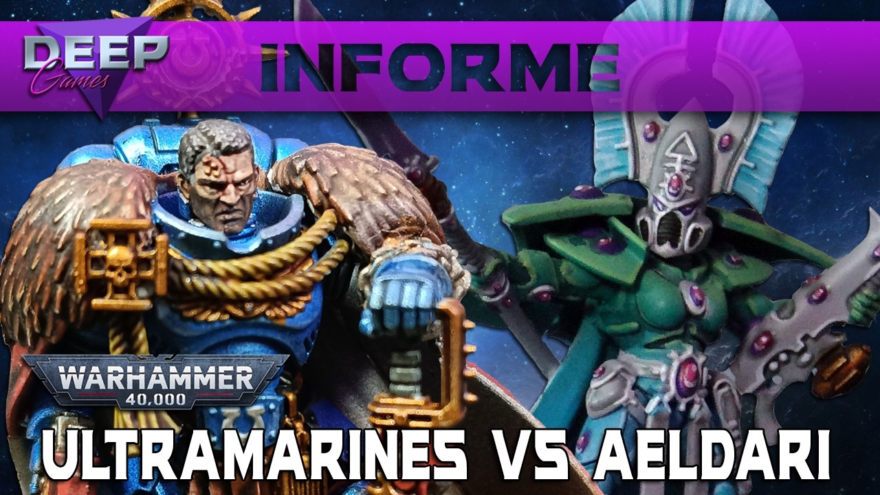 ULTRAMARINES vs AELDARI | Informe de Batalla Warhammer 40.000
