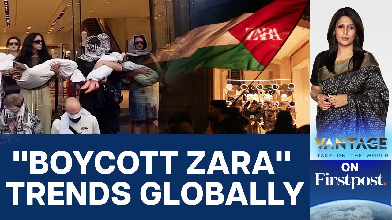Zara Stores Face Protests Over Gaza Ad Backlash Vantage with Palki