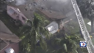 Investigation underway after home erupts in flames in Lauderhill