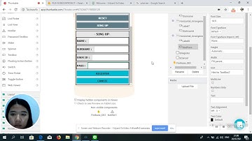 การสร้างแอพพลิเคชัน Login ด้วย Thunkable part1