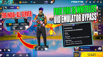 EMULATOR BYPASS FROM GAR*ENA DATABASE ✅ | BYPASS EMULATOR WITH UID | FREE FIRE UID WHITE LIST