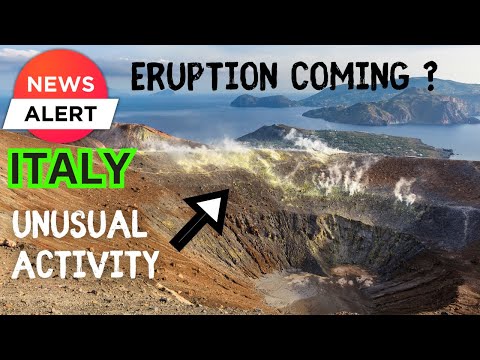 Vulcano: Earthquakes and anomalous degassing reported by the INGV - Magma Intrusion underneath !