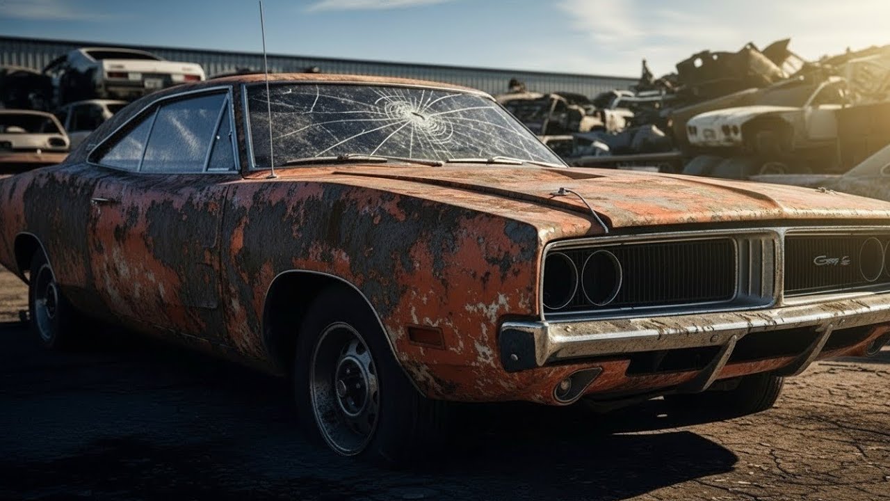 ASMR Full Rebuild | 1970 Dodge Charger R/T From Junkyard to Showroom