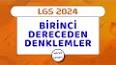 Denklemlerde Doğrusal ve Kareköklü Denklemler ile ilgili video