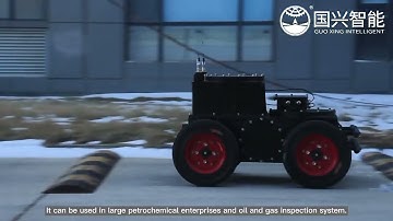 Explosion proof 4wd robot chassis for oil and gas company patrol inspection#4wd