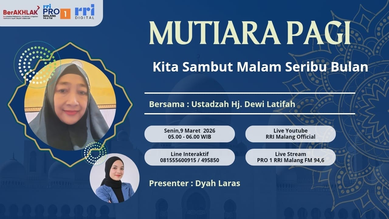 MUTIARA PAGI - Kita Sambut Malam Seribu Bulan