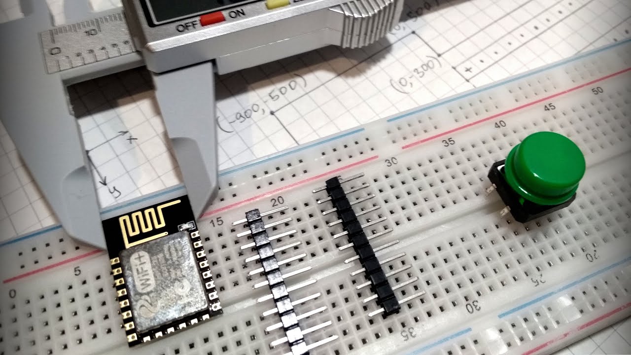 esp-12  Update New  ESP8266: Cách thiết kế PCB ESP-12E tùy chỉnh. Ứng dụng máy khách-máy chủ TCP điển hình.