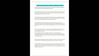 Apes Unit 6 Progress Check Mcq Part A Questions En Answers