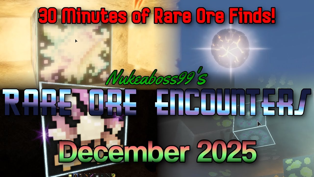 ROBLOX Mining Games: Rare Ore Encounters | December 2025