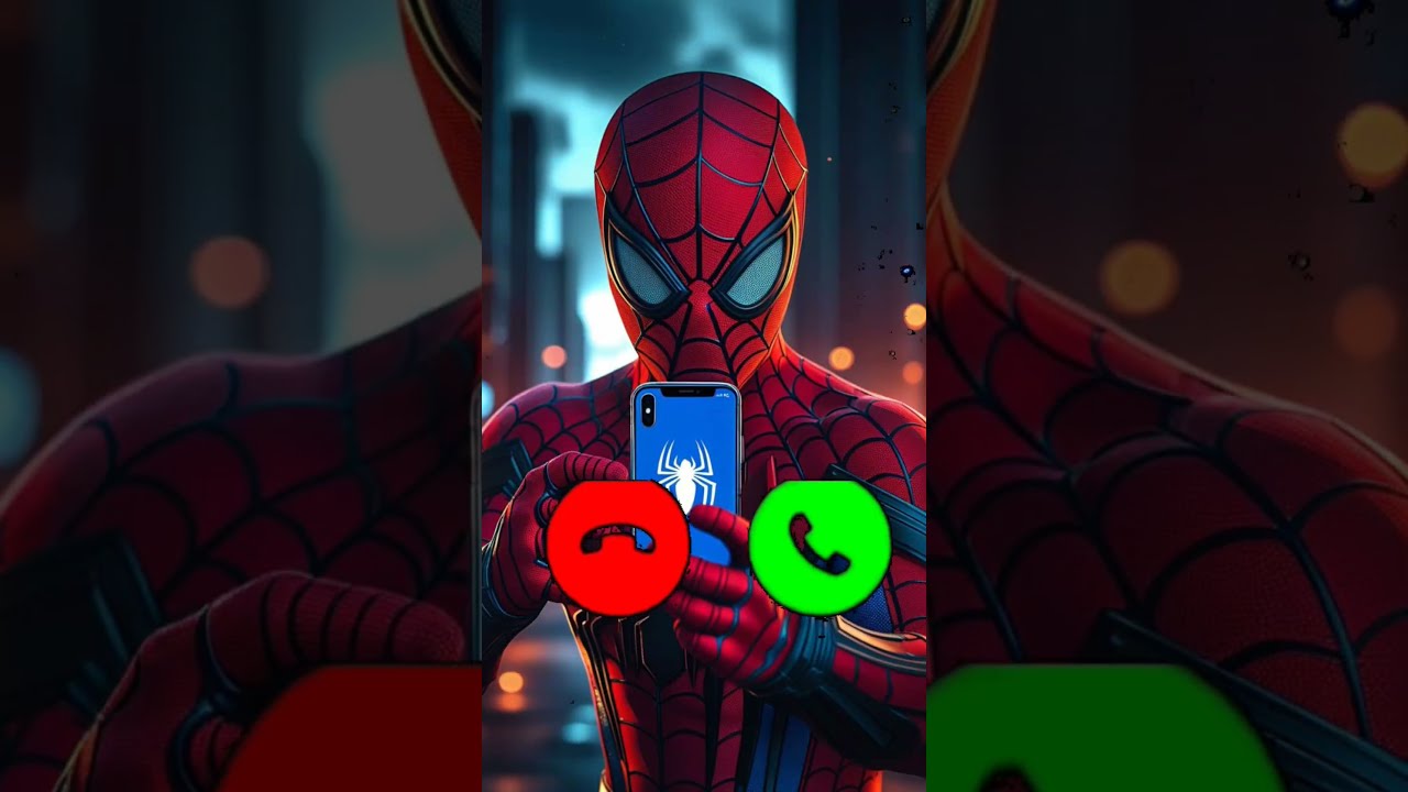 Spiderman Is Calling You Prank Shorts Iphone Ringtone