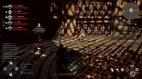 Bless Unleashed Infernal Kitchen 2nd Boss 1 Shot Wolf Ranger pov