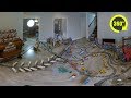 360 View of Huge LEGO Train Layout