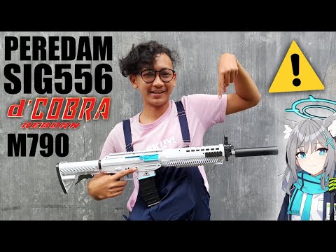 SiLINCER for SiG 556 d'COBRA REBORN 🔥🔥🔥 REVIEW MAINAN AKSESORIS TERKERENNN 🔥🔥🔥 HAND MADE!! 🇮🇩🇮🇩🇮🇩