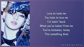 How To Rap Blackpink 블랙핑크 - Love To Hate Me Lisa Part With Simplified Easy Lyrics