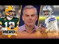 Aaron Rodgers torn on decision with Packers, Cowboys all in on Dak Prescott — Colin | NFL | THE HERD