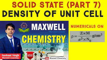 SOLID STATE (PART 7) || DENSITY ||