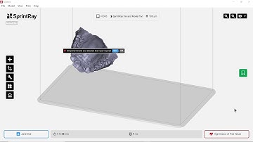 Basing and closing scans - SprintRay Pro 3D Printer