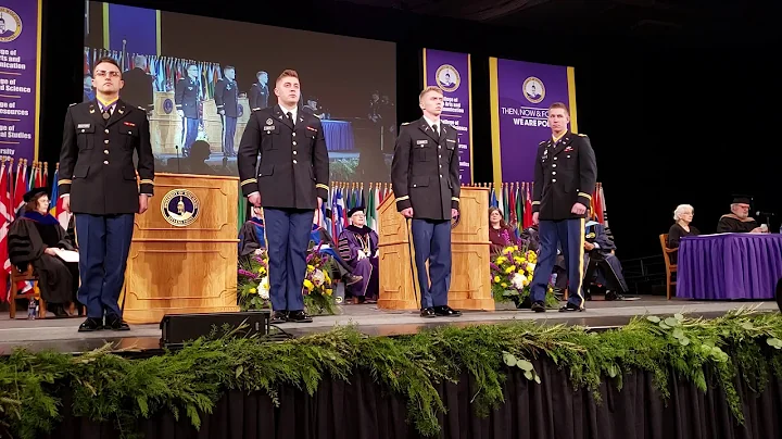 UW-Stevens Point ROTC Commissioning Winter 2019