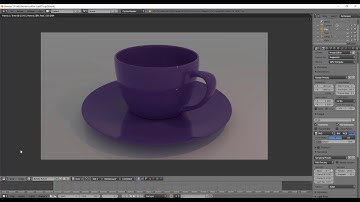 Coffee Cup and Spoon tutorial -part 1-  Blender V 2 79