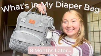 WHAT’S IN MY DIAPER BAG | with an 8 month old!