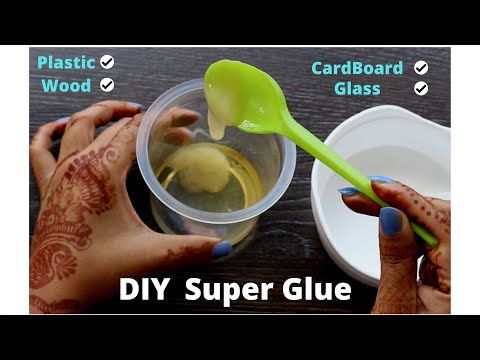 INCREDIBLE!!! EXTRA STRONG HOMEMADE GLUE 💪 for paper, cardboard, wood,  etc. 