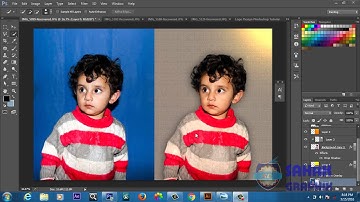 Photoshop Tutorial | Quick Selection | Refine Edge  | Hindi / Urdu