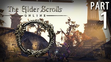 Elder Scrolls Online, Random Gameplay in 1080p, Part 1: Making a New Altmer Male (Let