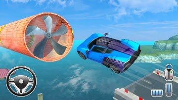 Mega Ramp Car Stunts Racing - Impossible Tracks 3D Android iOS Gameplay #1