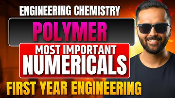 MOST IMP NUMERICALS | ENGINEERING CHEMISTRY | GREEN CHEMISTRY | PRADEEP GIRI SIR