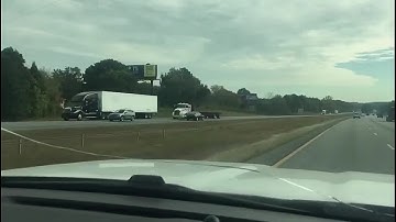 WATCH: Car drives wrong way down I-85