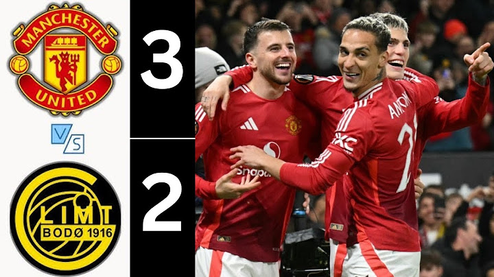 Man Utd 3-2 Bodo Glimt: Devils triumph with Garnacho's goal and Højlund's brace Amorim First Win