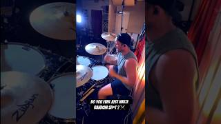 You ever just write random sh*t?🥁 #drummer #drumming #drumsolo #songwriter #beats #shorts