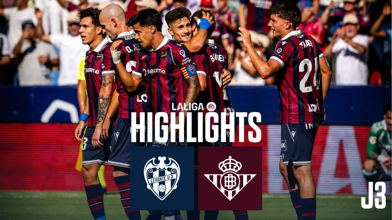 HIGHLIGHTS | Levante UD 5-2 Real Betis #LevanteUDRealBetis