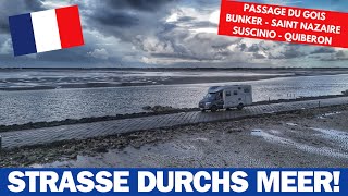 #325  Passage du Gois, Louis de Funes, Saint Nazaire und Quiberon  Frankreich Roadtrip 2024