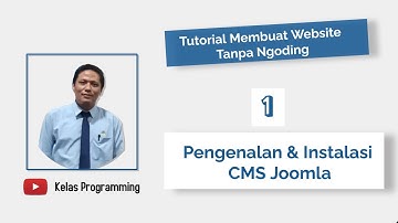 Membuat Web Tanpa Ngoding Bagian 1 (Pengenalan dan Instalasi Joomla)