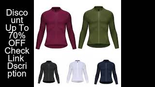Rsantce 2024 Spring Summer Men Cycling Jersey Long Sleeve Tops MTB Bike Breathable Quick Dry Shirt B