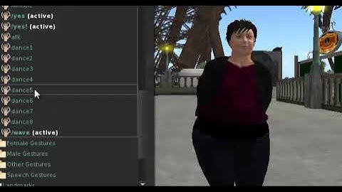 How to Use Gestures in Second Life