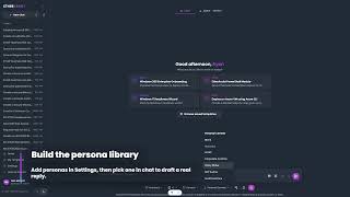 EtherAssist Personas | Build Reusable AI Writing Styles