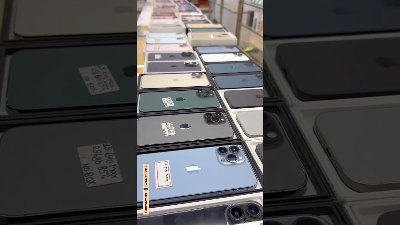 Biggest IPhone Sale Ever Cheapest Market Second Hand Mobile 15 16 14Pro