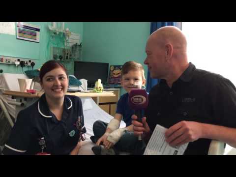 Southampton Children's Hospital Ward G3 Get their Wave 105 Cash For Kids Grant